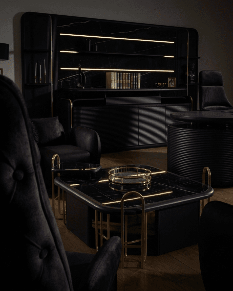 Noir Gold direktorski set