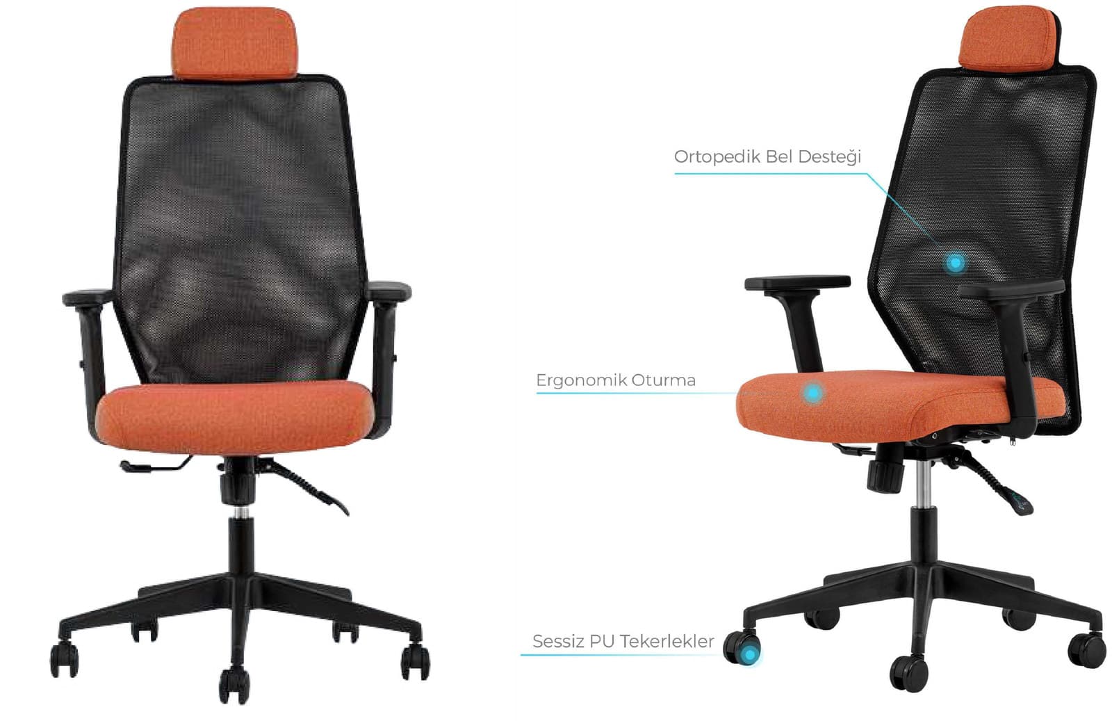 TOVO Fileli Ofis Koltuğu