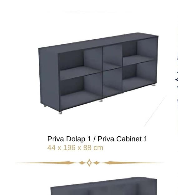 Priva 1 Dolap Varyant 2
