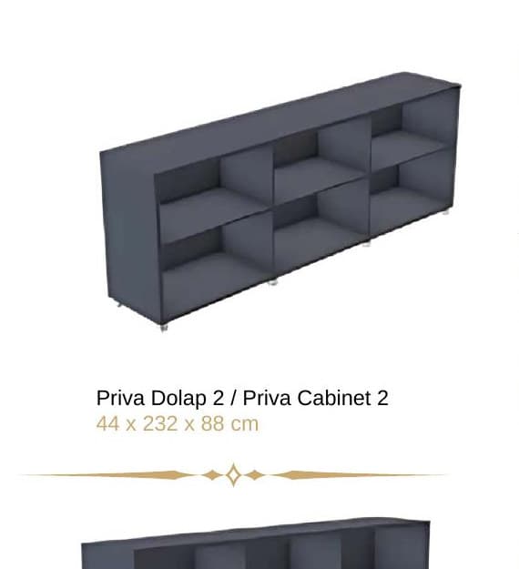 Priva 2 Dolap Varyant 2